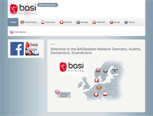 Tablet Screenshot of basipilates-natax.net